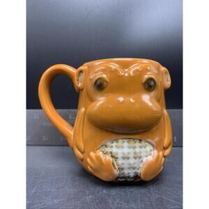 Gibson Home Monkey Mug Ceramic 3D Hard To Find